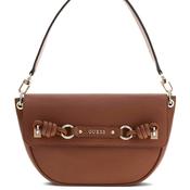 Guess Camelia Flap Over Shoulder Bag, Brown image