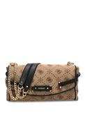 Guess Dorothy Logo Print Crossbody Bag, Beige image