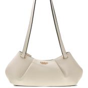 Guess Amorette Medium Satchel Bag, Off White image