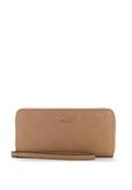Guess Ella Logo SLG Large Purse, Beige image