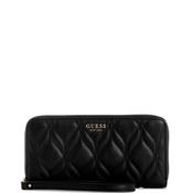 Guess Maxine SLG Large Zip Around Wallet, Black image