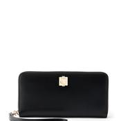 Guess Audrey SLG Large Zip Around Purse, Black image