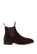 Harrison Handmade Chelsea Boots, Dark Brown image