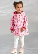Hatley Baby Girl Berries Waterproof Jacket, Pink image