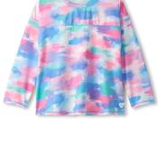 Hatley Girl Sunset Long Sleeve Top, Multi