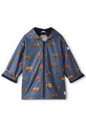 Hatley Mini Boy Tractors Waterproof Rain Jacket, Navy image