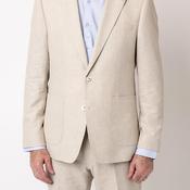 Herbie Frogg Linen Blend Blazer, Stone image