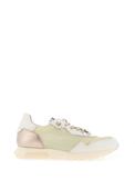 Hispanitas Oregon Mesh Chunky Trainers, Cream &amp; Yellow image