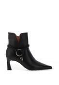 Hispanitas High Ankle Leather Boot, Black image