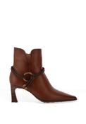 Hispanitas High Ankle Leather Boot, Tan image