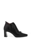 Hispanitas Bangkok Slip On Buckle Detailed Heeled Boots, Black image