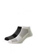 HJ Hall Sports Bamboo 2 Pair Socks, Black image