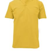 Hunter Short Sleeve School Polo, Yellow image