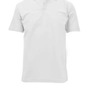 Hunter Short Sleeve School Polo, White image