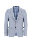 Icon Men’s Single Breasted Blazer, Light Blue image