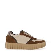 Igi &amp; Co. Leather Platform Trainers, Tan