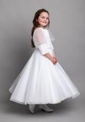 Isabella IS25336 Communion Dress, White image