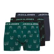 Jack &amp; Jones Boy Denim Dog 3 Pack Trunk, Navy Multi image