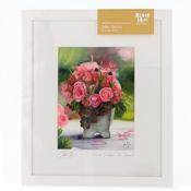 Blue Shoe Gallery “Pink Pettles &amp; Berries” Framed Art by John Galvin image