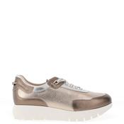 Jose Saenz Colour Block Trainers, Gold