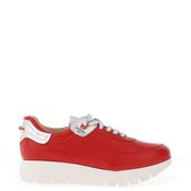 Jose Saenz Colour Block Trainers, Red