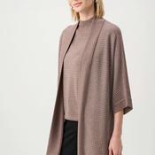 Joseph Ribkoff Rhinestone Detail Cover Up, Brown