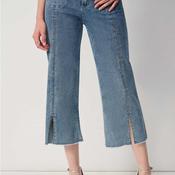 Joseph Ribkoff Embellished Culotte Jeans, Blue
