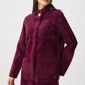 Joseph Ribkoff Mock Neck Jacket, Purple image