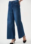 Joseph Ribkoff Classic Wide Leg Jeans, Medium Blue image