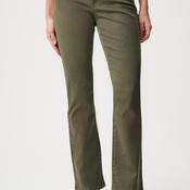 Joseph Ribkoff Classic Bootcut Stretchy Jeans, Avocado Green image