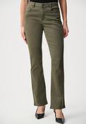 Joseph Ribkoff Classic Bootcut Stretchy Jeans, Avocado Green image