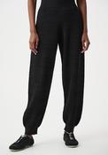 Joseph Ribkoff Pull-On Cuffed Joggers, Black image