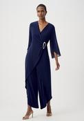Joseph Ribkoff Silky Culotte Jumpsuit, Navy image