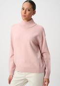 Joseph Ribkoff Knitted Turtleneck Jumper, Pink image