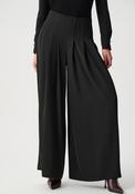 Joseph Ribkoff Wide Leg Pleated Trousers, Black image