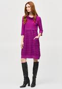 Joseph Ribkoff Cowl Neck Pencil Dress, Purple image