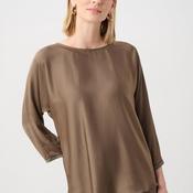 Joseph Ribkoff Boat-Neck Tunic Top, Beige image