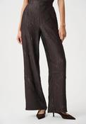 Joseph Ribkoff Textured Pull-On Trousers, Brown image