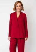 Joseph Ribkoff Notched Collar Blazer, Red image