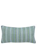 Joules Country Club Striped 30x60cm Cushion, Blue and Green image