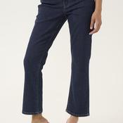 Kaffe Sinem Cropped Jeans, Dark Blue
