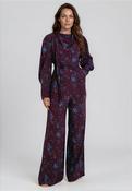 Kameya Polka Dot Wide Leg Jumpsuit, Plume image