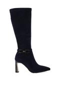 Kate Appleby Comberton Faux Suede Knee High Sock Boots, Navy image