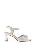 Kate Appleby Thoresby Dot Print Heeled Sandals, Gold image