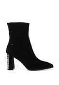 Kate Appleby Lonstowe Faux Suede Heeled Ankle Boots, Black image