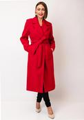 Kate Cooper Belted Classic Coat, Red image