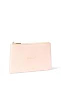 Katie Loxton 'Bridesmaid' Bridal Sentiment Pouch, Light Pink image