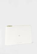 Katie Loxton ’Mrs’ Bridal Sentiment Pouch, White image