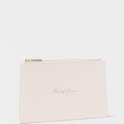 Katie Loxton ‘Maid of Honour’ Bridal Sentiment Pouch, Pearlescent image