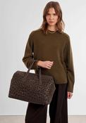 Katie Loxton Milan Leopard Print Cabin Bag, Brown image